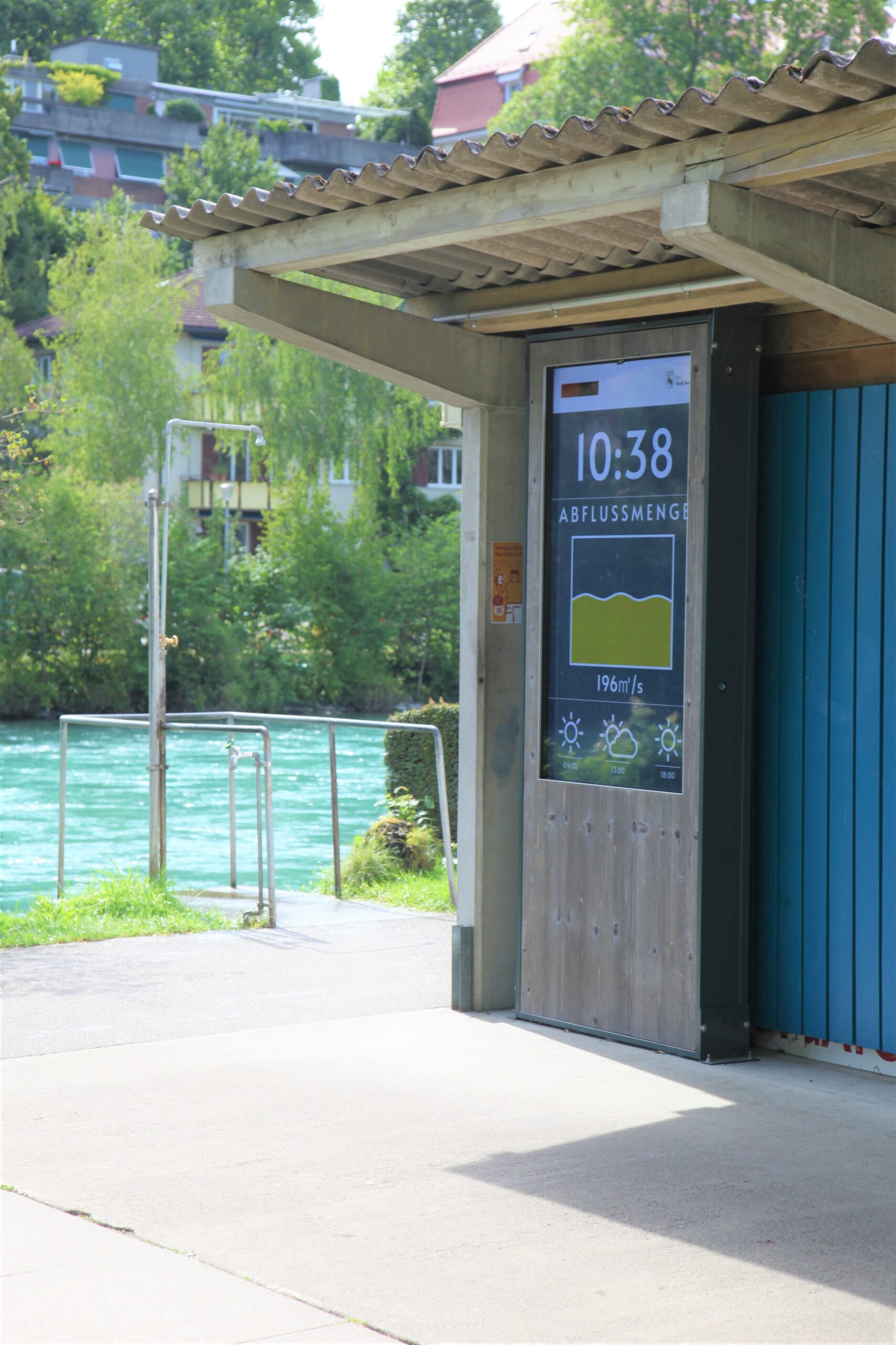 Screedn Dasign f&uuml;r das Marzili in Bern