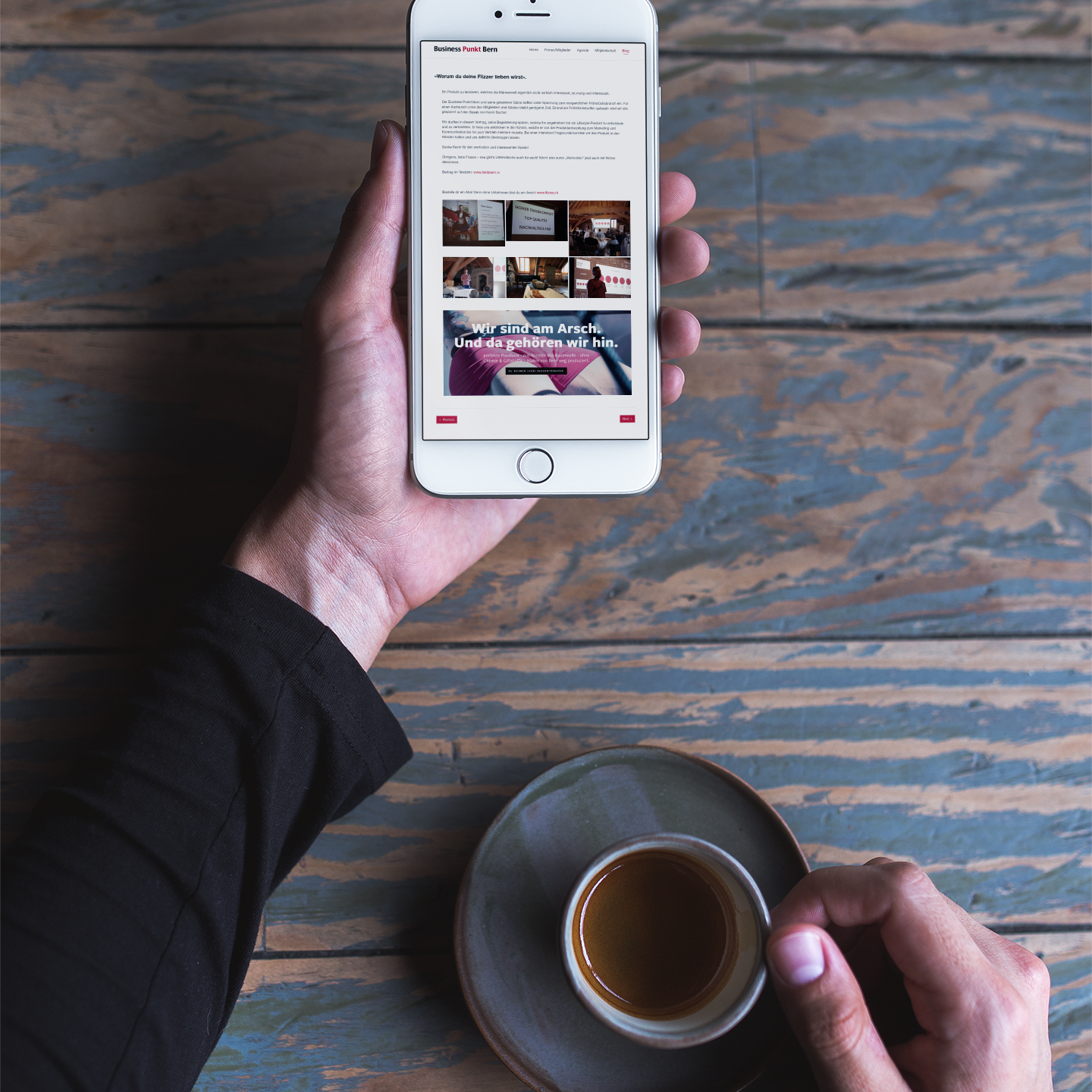 Business Punkt Bern - Sponsoring exact Werbung